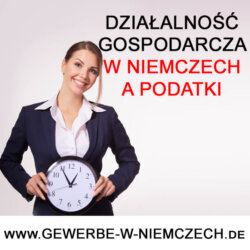 Zalozenie gewerbe w Niemczech